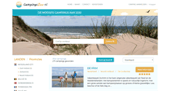 Desktop Screenshot of campingszee.nl